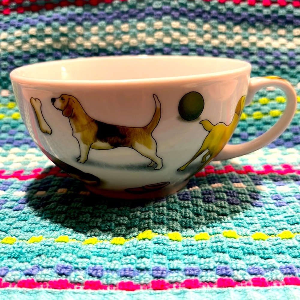 Paul Cardew Man’s Best Friend Dog 2010 Tea Cup